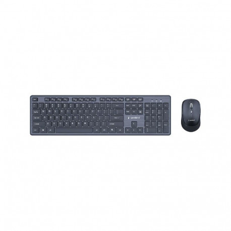 GEMBIRD Wireless desktop set black (US)