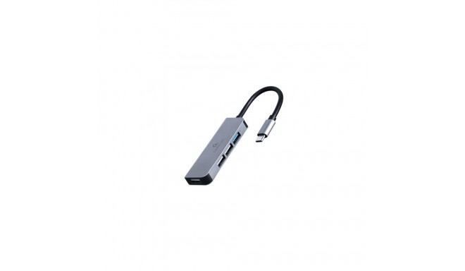 Gembird jaotur USB type-C 4-pordine
