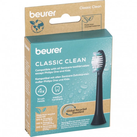 Beurer ClassicClean 10521 harjapeade 4-osaline komplekt