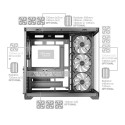 TACENS MARS MC-V5 4xARGB USB-C ATX-obudowa/cases