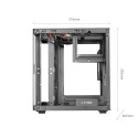 TACENS MARS MC-CUBE 1xARGB USB-C mATX- obudowa/cases