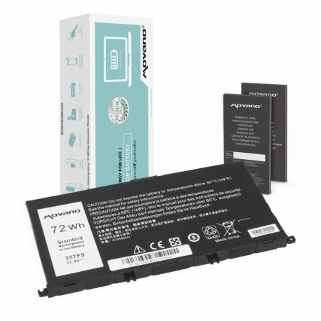 Battery 357F9 for Dell Inspiron 5577 7557 - 6300 mAh (72 Wh)
