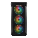 GENESIS Irid 503 ARGB Micro Tower Black, Transparent
