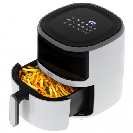 Camry Premium CR 6313 fryer Single 5 L Stand-alone 2000 W Hot air fryer White, Black