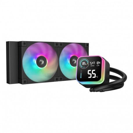 DeepCool veejahutuskomplekt protsessorile LQ240 12cm, must