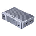 UNITEK raid-korpus 2xM.2 NVMe/SATA 20Gbps võrguta kloonimisega, hall