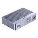 UNITEK Obudowa RAID 2xM.2 NVMe/SATA 20Gbps z klonowaniem offline SSD enclosure Grey M.2