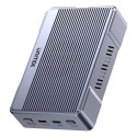 UNITEK Obudowa RAID 2xM.2 NVMe/SATA 20Gbps z klonowaniem offline SSD enclosure Grey M.2
