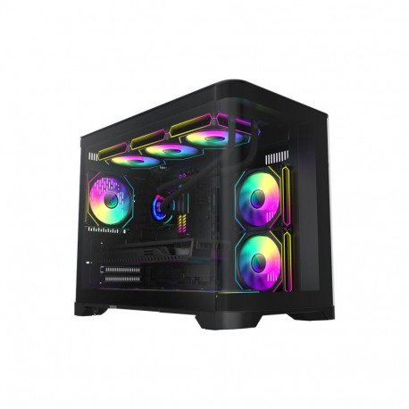 GameMax HYPE-M BK computer case Micro Tower Black