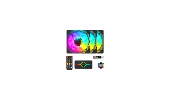 Gamemax Case Fan | KF300 BK | Black
