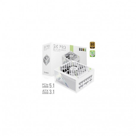 Gamemax PSU | GX PRO 1250G WH | 1250 W | Gold | White | Full Modular