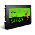 SSD|ADATA|SU650|256GB|SATA 3.0|3D NAND|Write speed 450 MBytes/sec|Read speed 520 MBytes/sec|2,5"|TBW