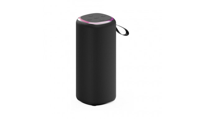 Portable Speaker|GEMBIRD|Black|Wireless|Bluetooth|SPK-BT-LED-08L