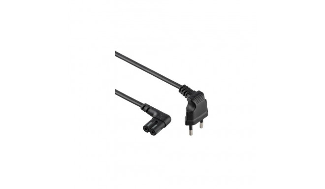 CABLE POWER EU 1M/ANGLED PC-184L GEMBIRD