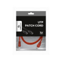 PATCH CABLE CAT5E UTP 2M/RED PP12-2M/R GEMBIRD