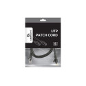 PATCH CABLE CAT6 UTP 1.5M/BLACK PP6U-1.5M/BK GEMBIRD
