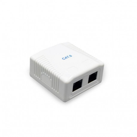 CABLE ACC MOUNT BOX CAT6 UTP/2P NCAC-2U6-01 GEMBIRD