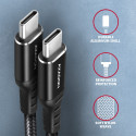Axagon kaabel USB-C - USB-C 2m (BUCM-CM20AB)