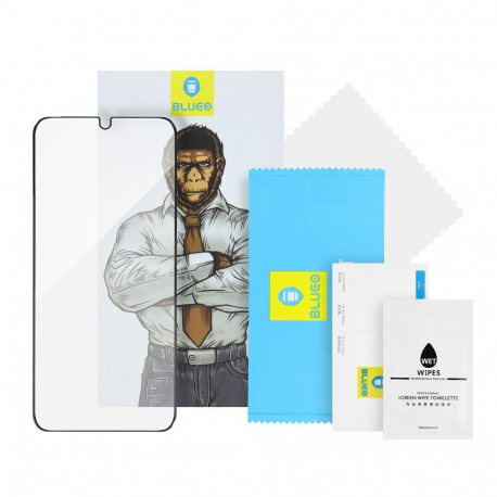 5D Mr. Monkey Glass - for Samsung Galaxy A57 5G black (Anti-Static Strong HD)