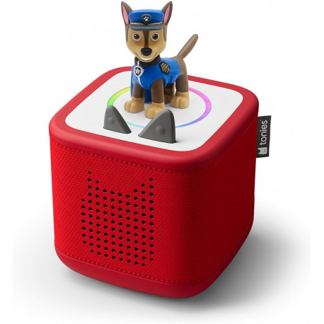 Tonies Toniebox 2 Full Play Starter Set Paw Patrol Chase, red