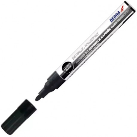 Dedra marker for tombstones 2.5mm, black