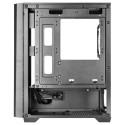 Computer Case - Mars Gaming MCQUANTUM Midi Tower, Tempered Glass, Multiple Motherboard Support, Blac