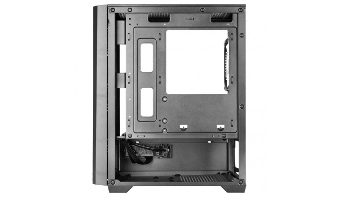 Computer Case - Mars Gaming MCQUANTUM Midi Tower, Tempered Glass, Multiple Motherboard Support, Blac