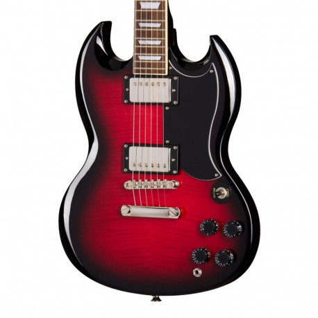 Electric Guitar - Epiphone SG Tribute Plus, Mahogany Body, 2 Humbuckers, Cherry