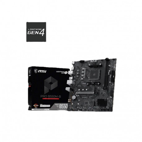 Motherboard - MSI PRO B550M-B, AM4, DDR4, 64 GB