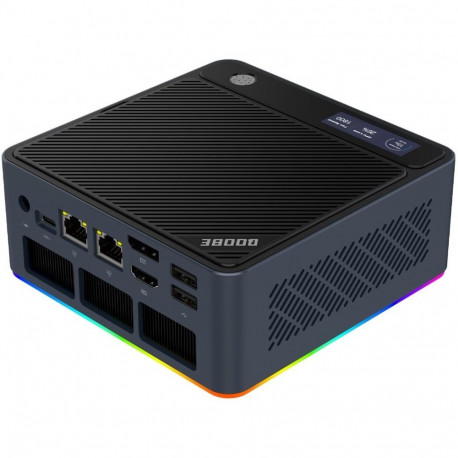 Mini PC - Qoobe U155H, Intel Core Ultra 7 155H, 16GB RAM, 512GB SSD, Black