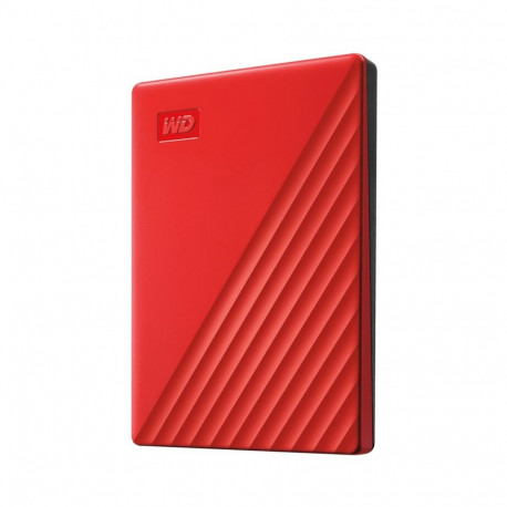 External Hard Drive - Western Digital My Passport 4 TB USB 3.2 Gen 1 Red