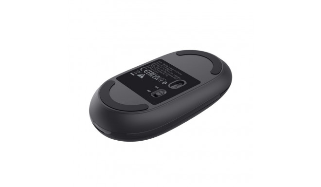 Wireless Mouse - Trust Seron Slim Multi, 3200 DPI, RF + Bluetooth, Rechargeable