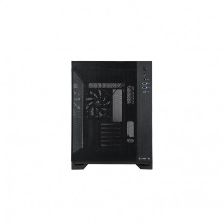 Computer Case - Chieftec GM-30B-M-OP, ATX/mATX, Tempered Glass, Black