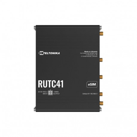 TELTONIKA NETWORKS RUTC41 4G/LTE WiFi DUAL-BAND Edge Router with Docker Support