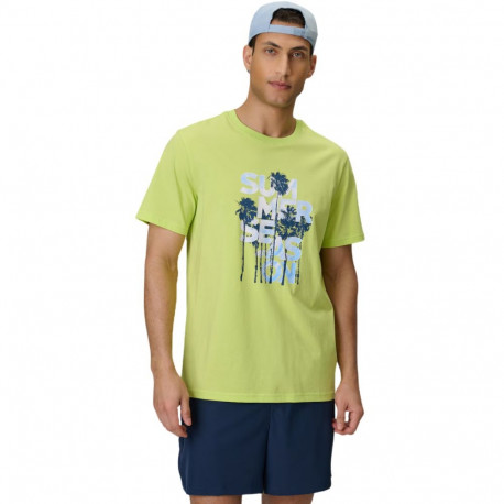 4F meeste t-särk M2784 4FWSS26TTSHM2784 42S 3XL, hele roheline