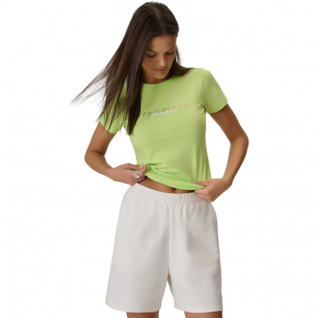 4F naiste t-särk F2717 4FWSS26TTSHF2717 73S 2XL, helekollane