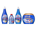 Mill dishwasher detergent set.