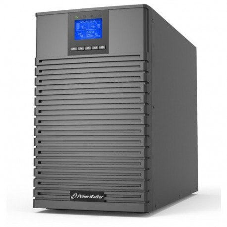POWERWALKER ups on-line 1/1-faasiline 3000VA ICT IOT PF1 USB/RS-232, 8x IEC C13 + 1x C19, C20 EPO, t