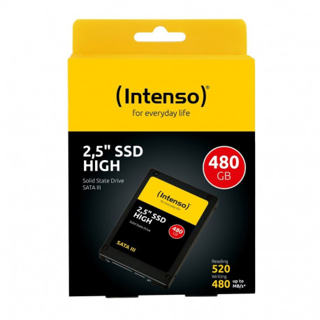 Intenso suure jõudlusega 2.5" 480GB Serial ATA III 3D NAND