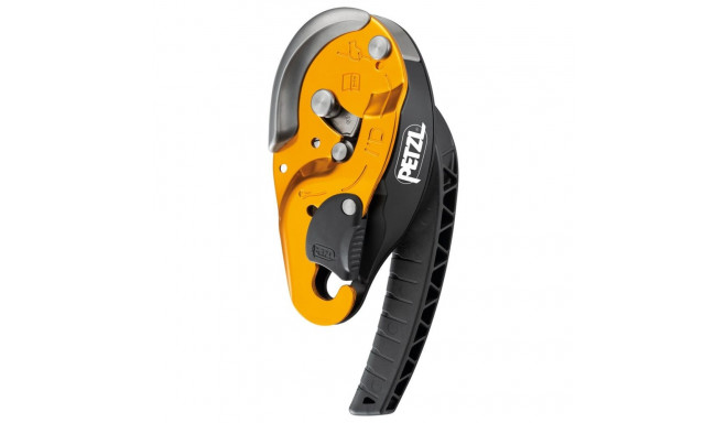 Black descent device PETZL