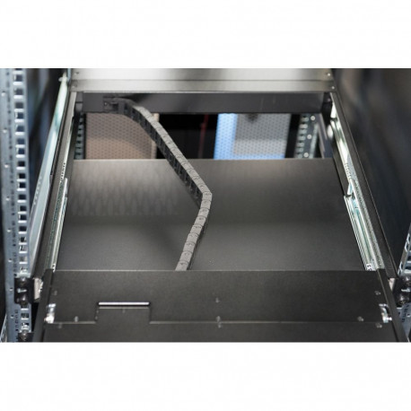 Digitus DS-72221-3GE rack console 48.3 cm (19") 1920 x 1080 pixels Black 1U