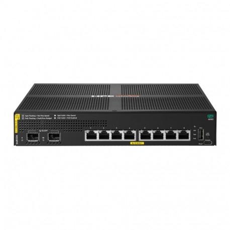HPE Aruba Networking lüliti CX 6000 8p 10M/100M/1G Class4 PoE 2p SFP 1G 67W