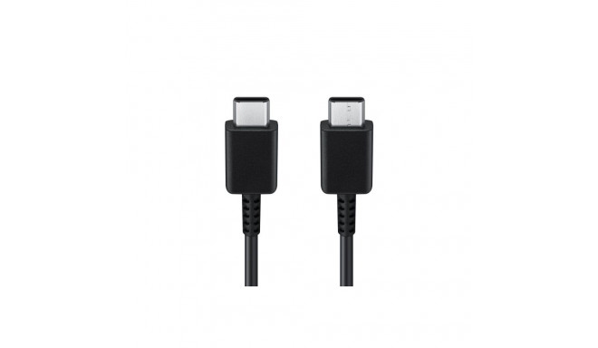 DA705BBE charging cable Type-C to Type-C, 1 m Black