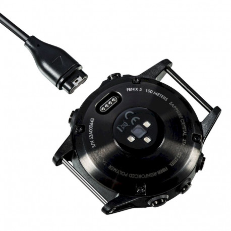 Tactical USB Charging and Data Cable for Garmin Fenix 5/6/7/8, Approach S60, Vivoactive 3, Tactix 8