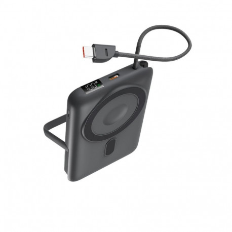 Ksix magnetiline akupank 10000mAh 22.5W iPhone'i ja Apple Watchi, hall