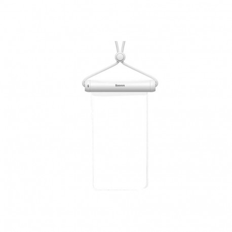 Baseus Cylinder Slide-cover waterproof smartphone bag White