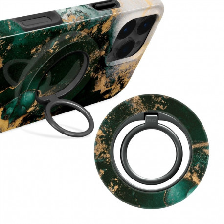 MIO rõngakinnitus MagSafe-ühilduv, roheline marmor