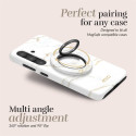 MIO rõngahoidja MagSafe-ümbristega ühilduv, valge marmor