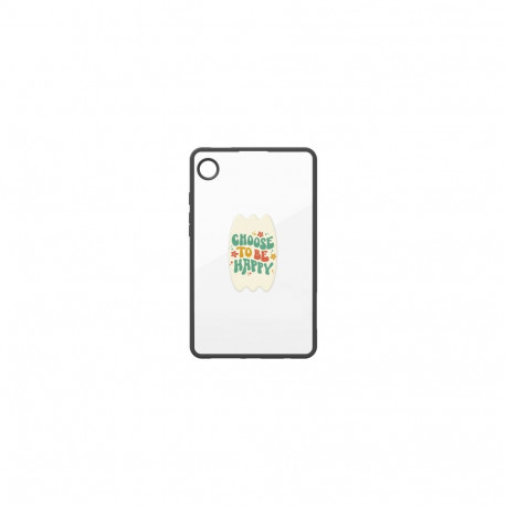 FPX115AMBGW Tab A9 Hybrid Edge Cover with Finger Tok Transparent, Green