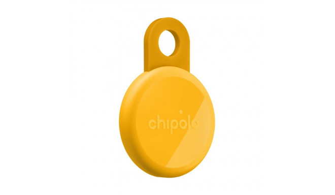 Chipolo LOOP – Rechargeable Bluetooth Tracker with Silicone Loop for iOS & Android, Honey